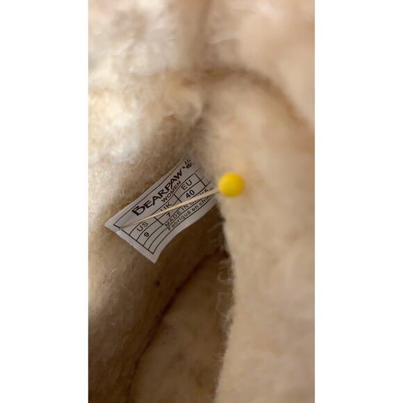 Bearpaw Soft Red Suede Shearling Lined Lace Up Ankle Boot Size 9 - Picture 9 of 9